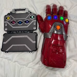 Disney Parks Iron Man Infinity Gauntlet with extra stones